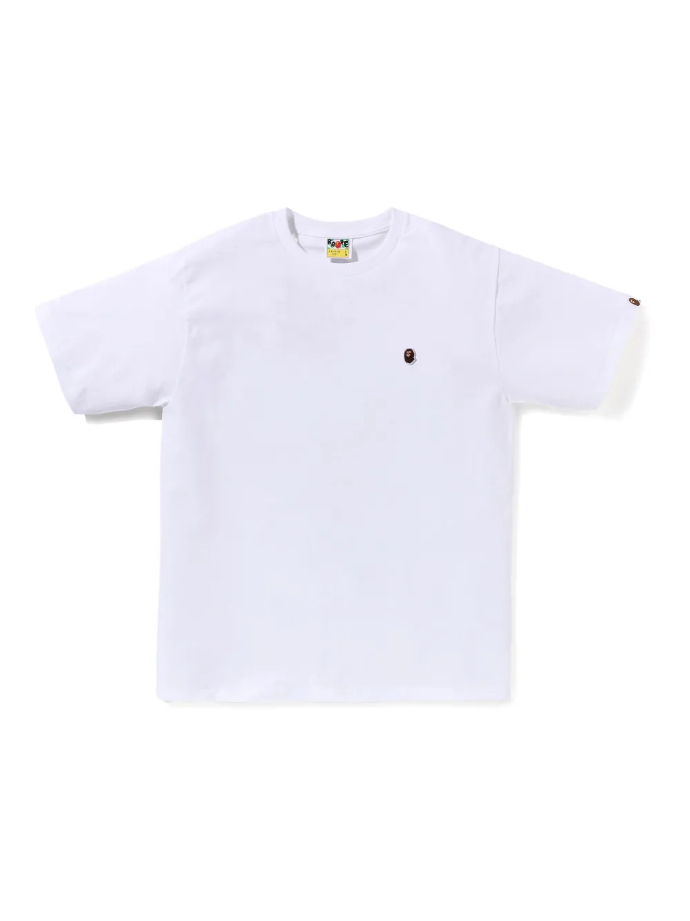 A BATHING APE T-shirt met logo - Wit