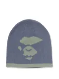 A BATHING APE® logo beanie hat - Blue