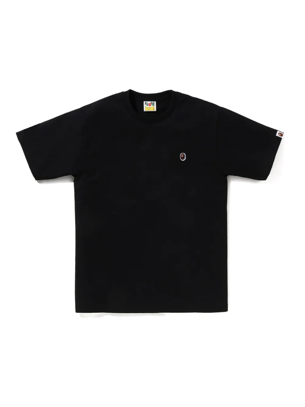 A BATHING APE T-shirt met logo - Zwart