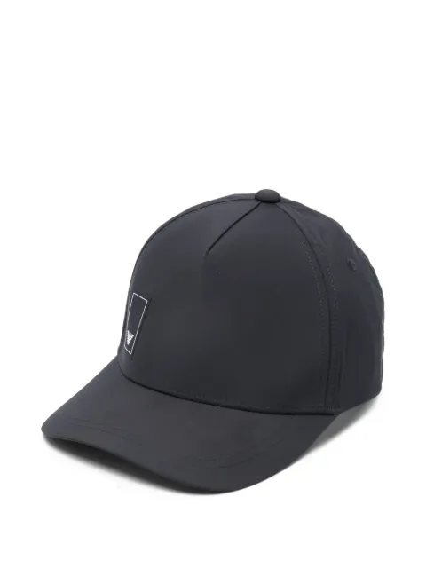 Emporio Armani adjustable logo-patch cap