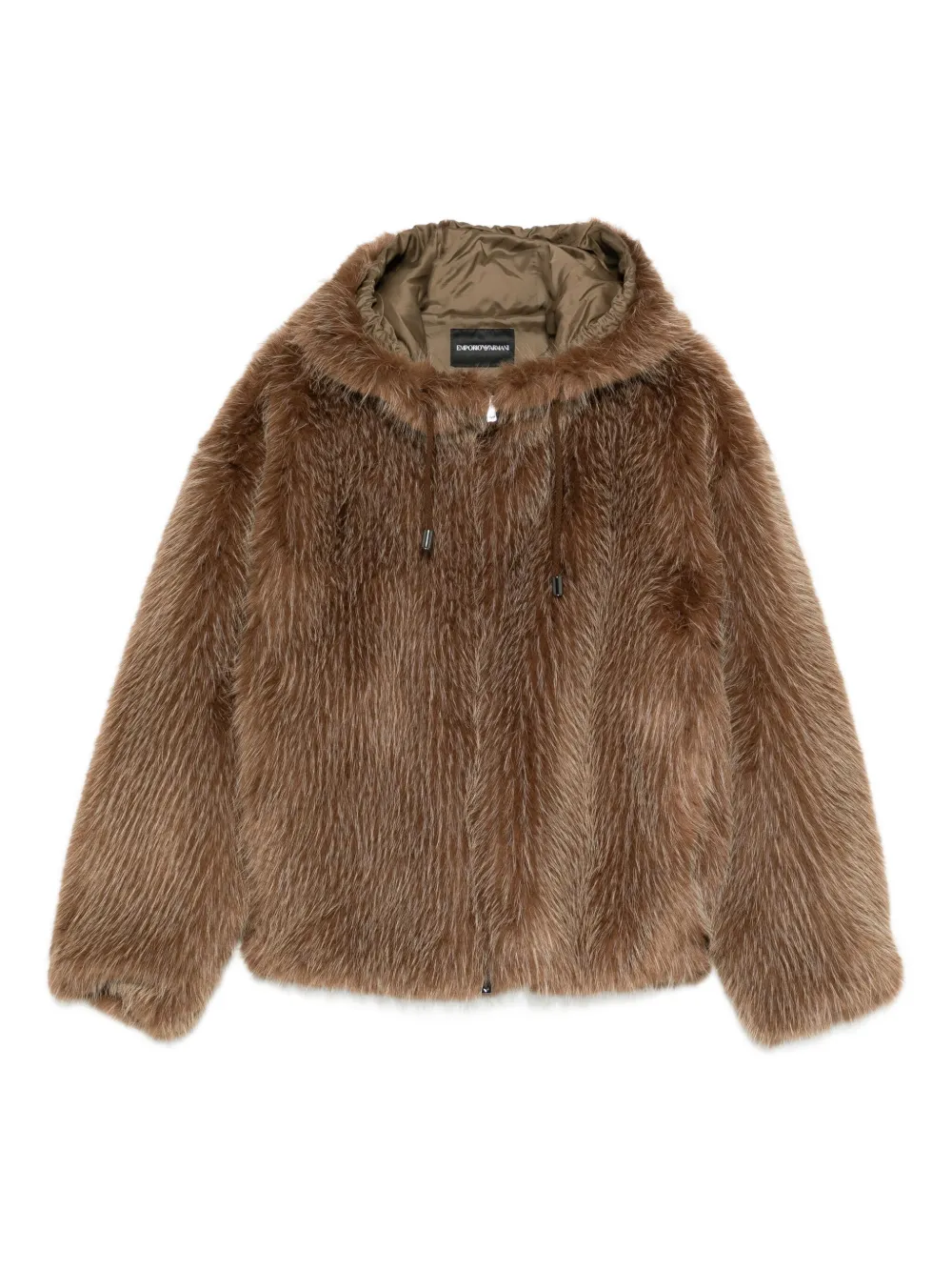 【美品】ARMANI JEANS ムートンコート　フード付き　ブラウン 楽天市場】アルマーニ ムートンの通販