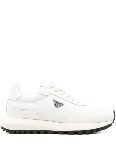Emporio Armani logo-plaque sneakers 