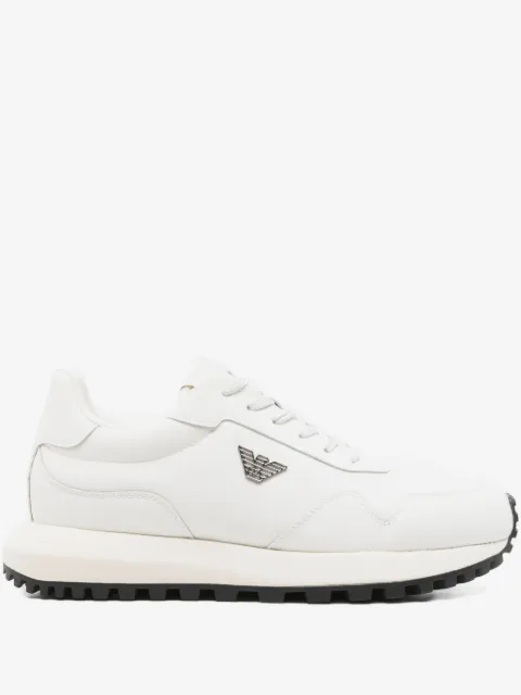 Emporio Armani logo-plaque sneakers
