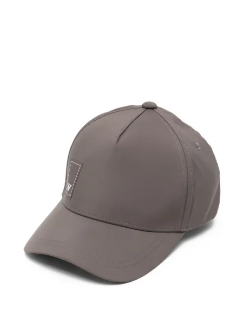 Emporio Armani gorra ajustable con parche del logo