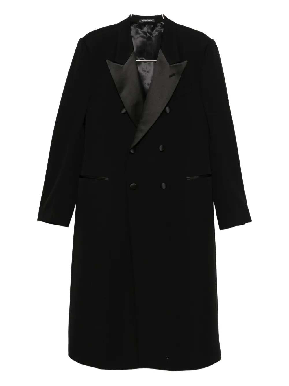 Emporio Armani double-breasted coat | Image 1