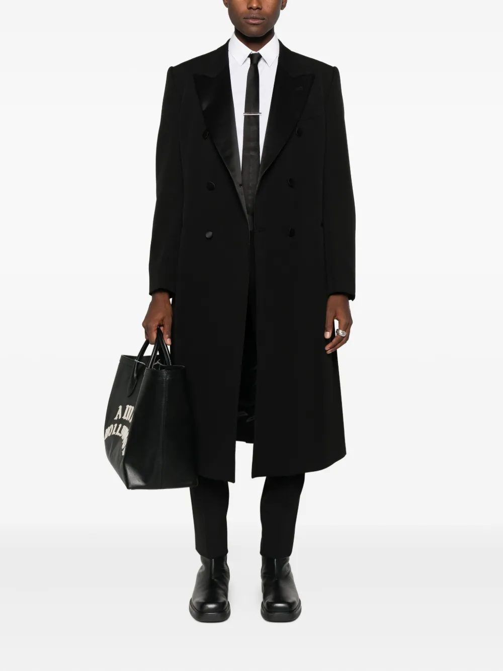 Emporio Armani double-breasted coat | Double Breasted Coats | Image 2