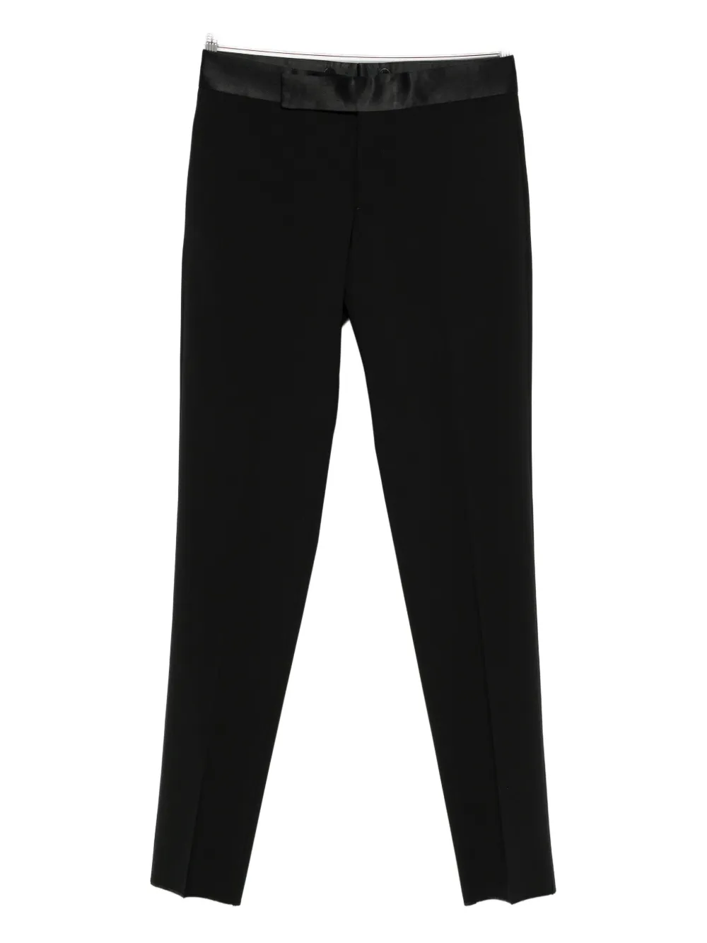 Emporio Armani pressed-crease trousers | Black | Image 1