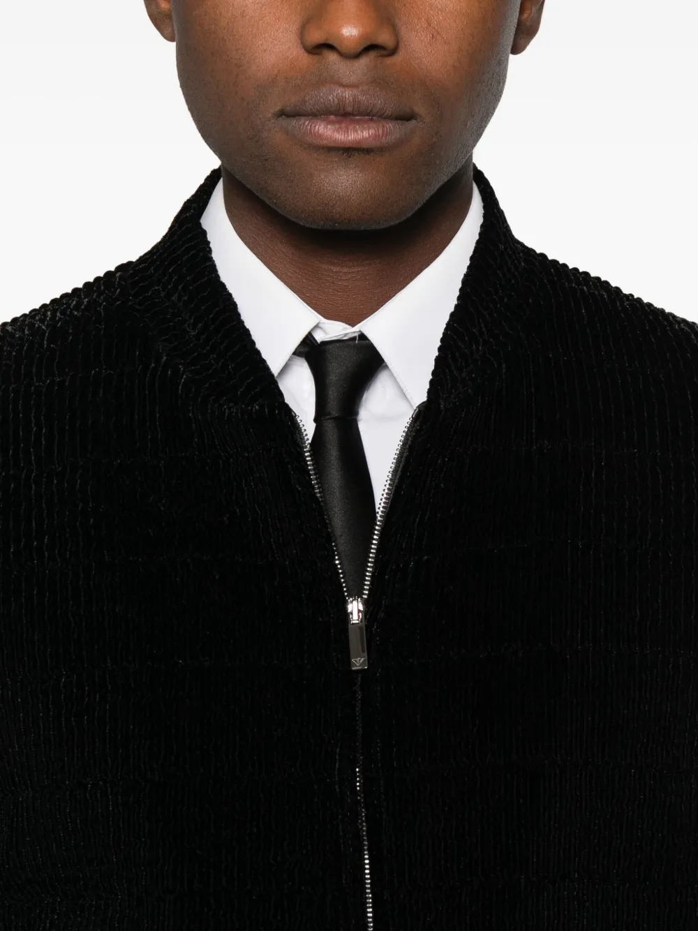 Emporio Armani Jack met ritssluiting Zwart