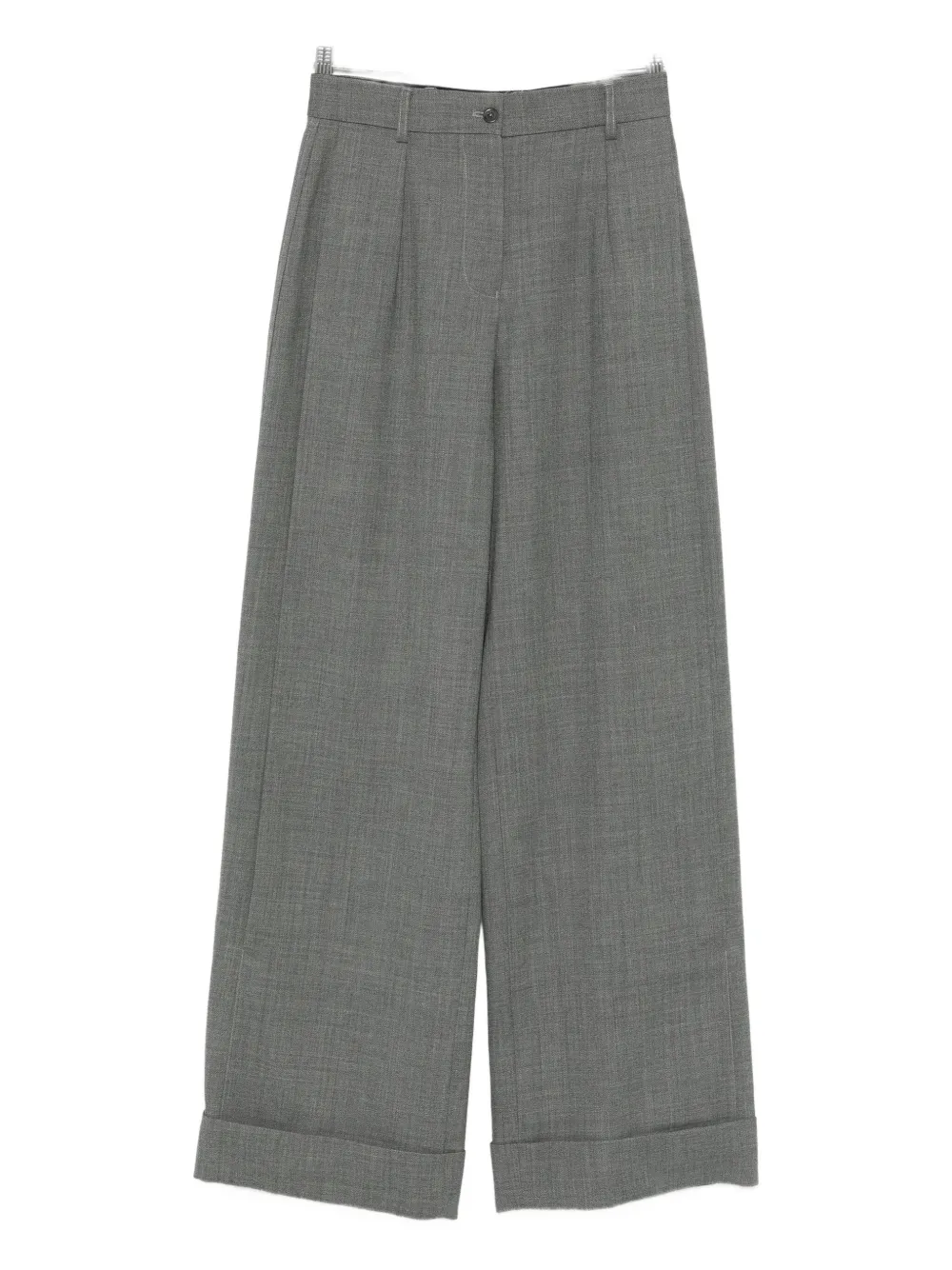 Emporio Armani cuffed pants | Grey | Image 1