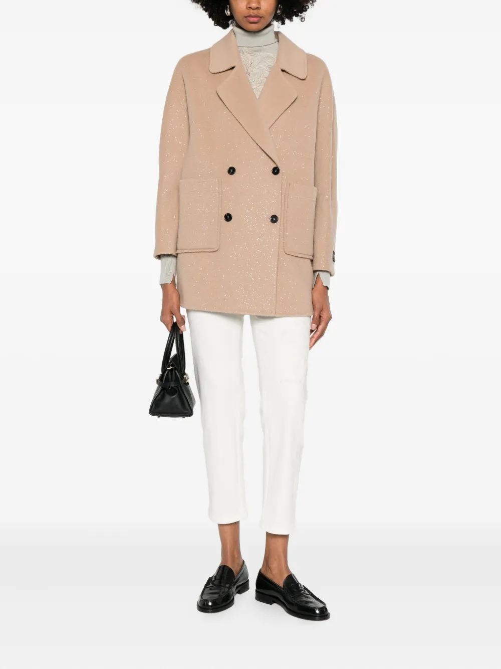 ERMANNO FIRENZE  double-breasted coat | Double Breasted & Peacoats | Image 2