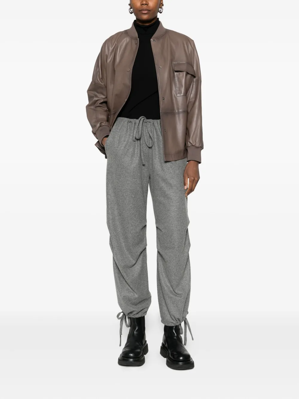 Emporio Armani button-up bomber jacket | Varsity Jackets | Image 2