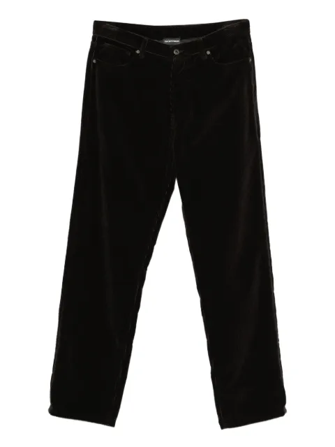 Emporio Armani straight-leg trousers