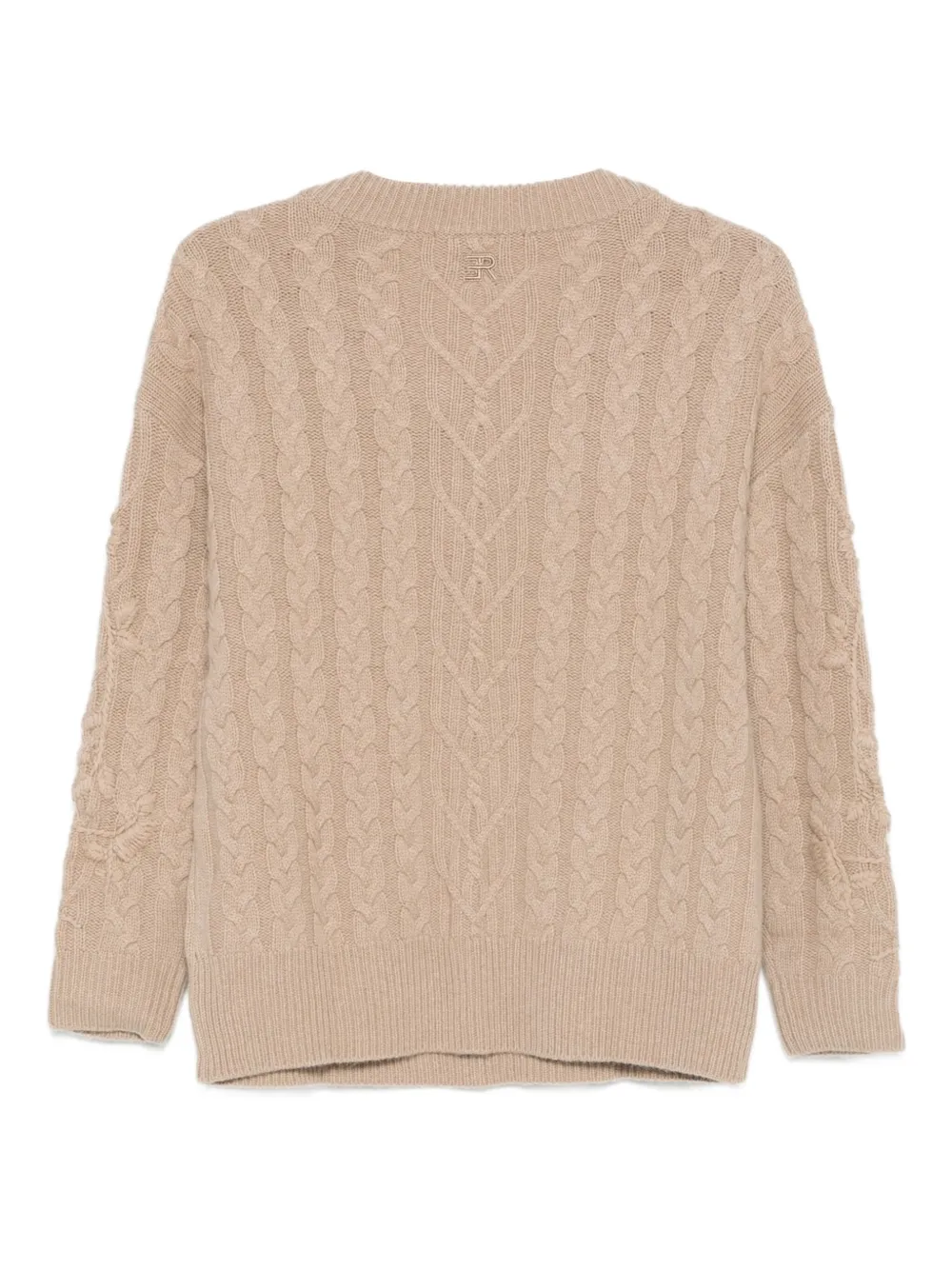 ERMANNO FIRENZE  pull en maille torsadée à fleurs | Pulls | Image 2