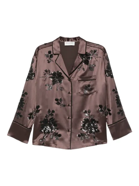 ERMANNO FIRENZE  sequin-embellished shirt