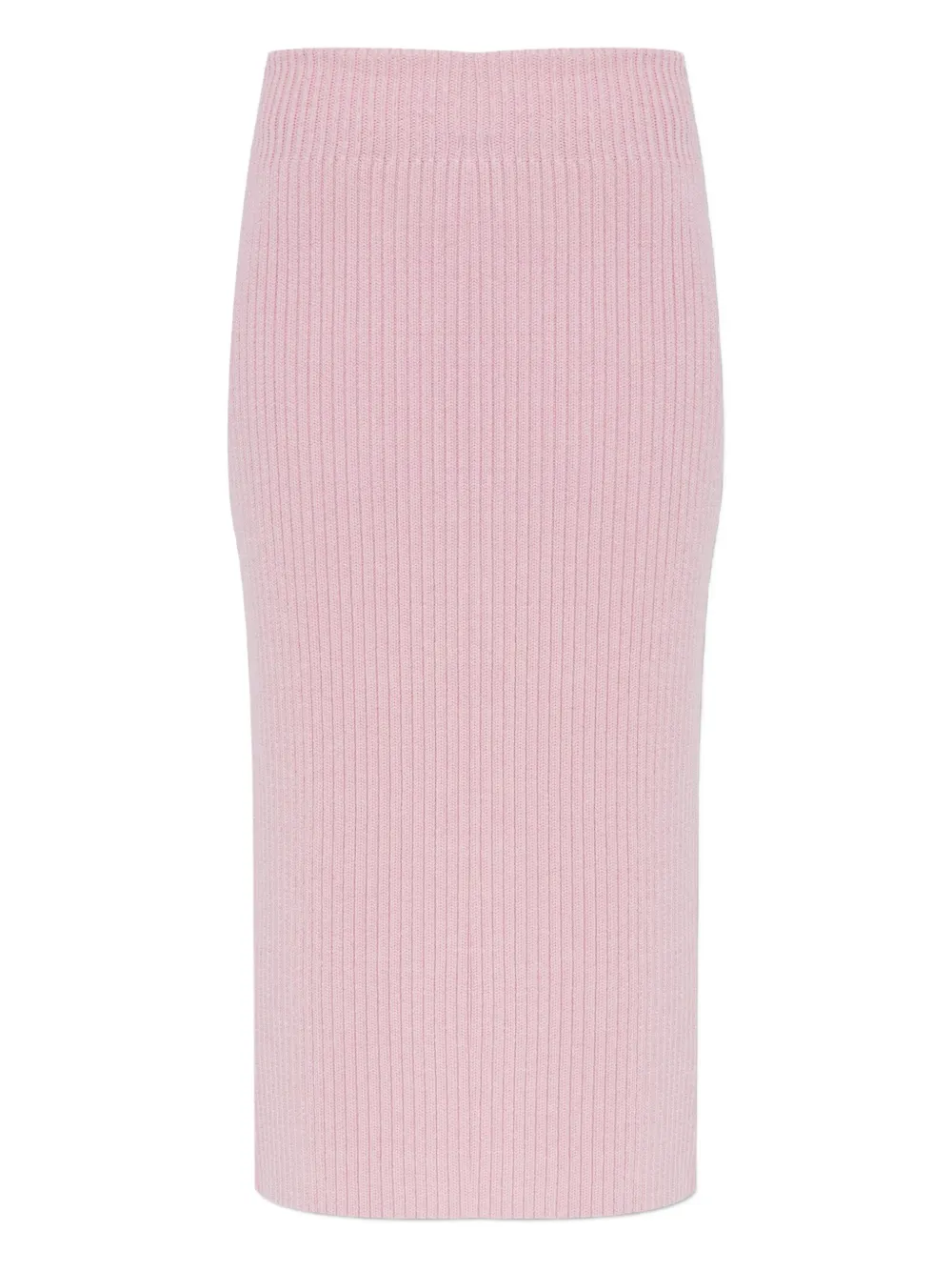 Givenchy Geribbelde midi-rok Roze