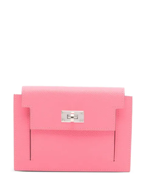 Hermès Pre-Owned petit portefeuille Chevre Mysore Kelly Pocket (2020)