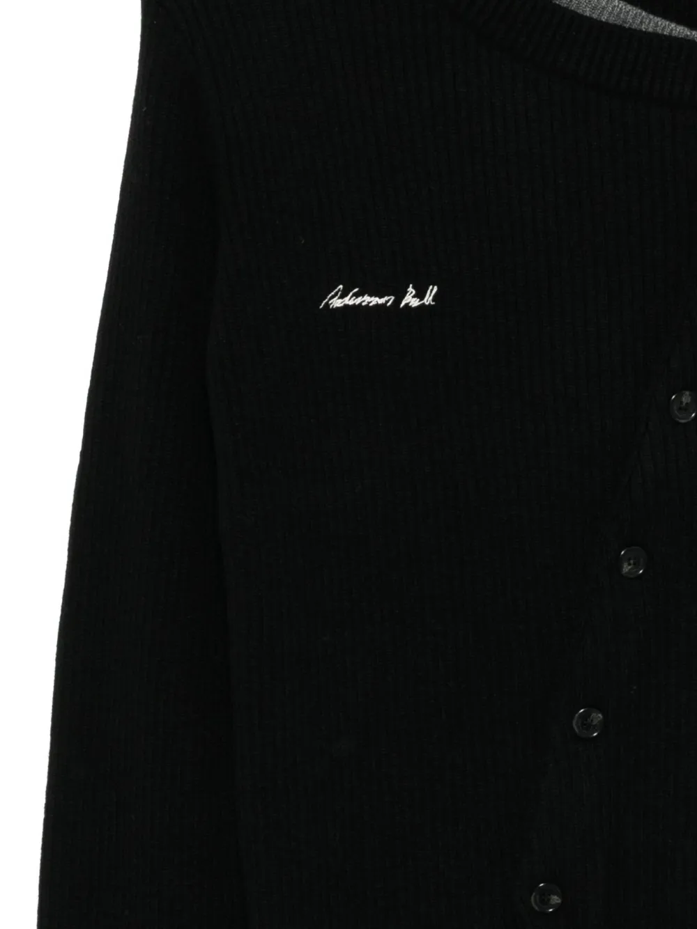 Andersson Bell Vest met geborduurd logo Zwart