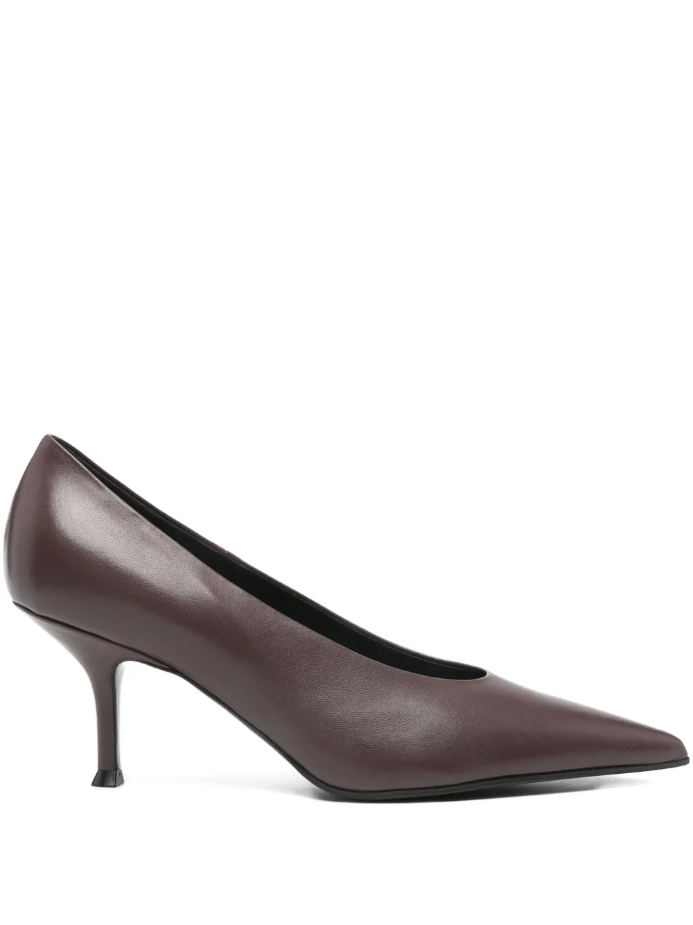 Lella Baldi 75mm leather pumps | Red | Image 1