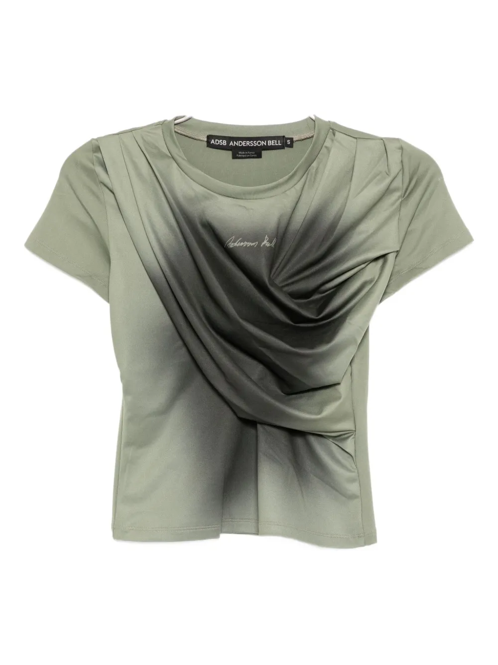 Andersson Bell Gesmockte hoodie - Groen