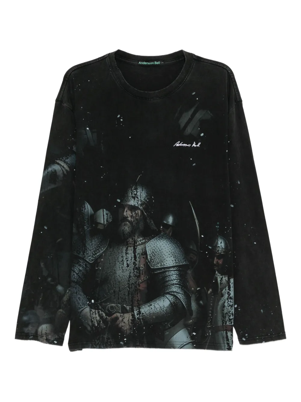 Andersson Bell playera con estampado de caballero | gris | Image 1