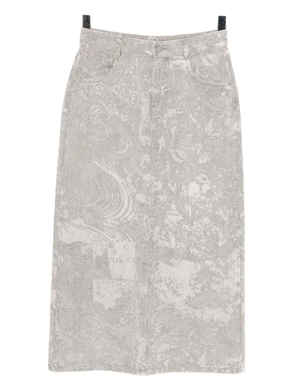 JNBY Gonna midi con stampa - Grigio