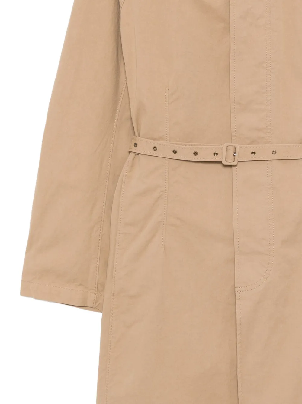 JNBY Ruimvallende katoenen trenchcoat Beige