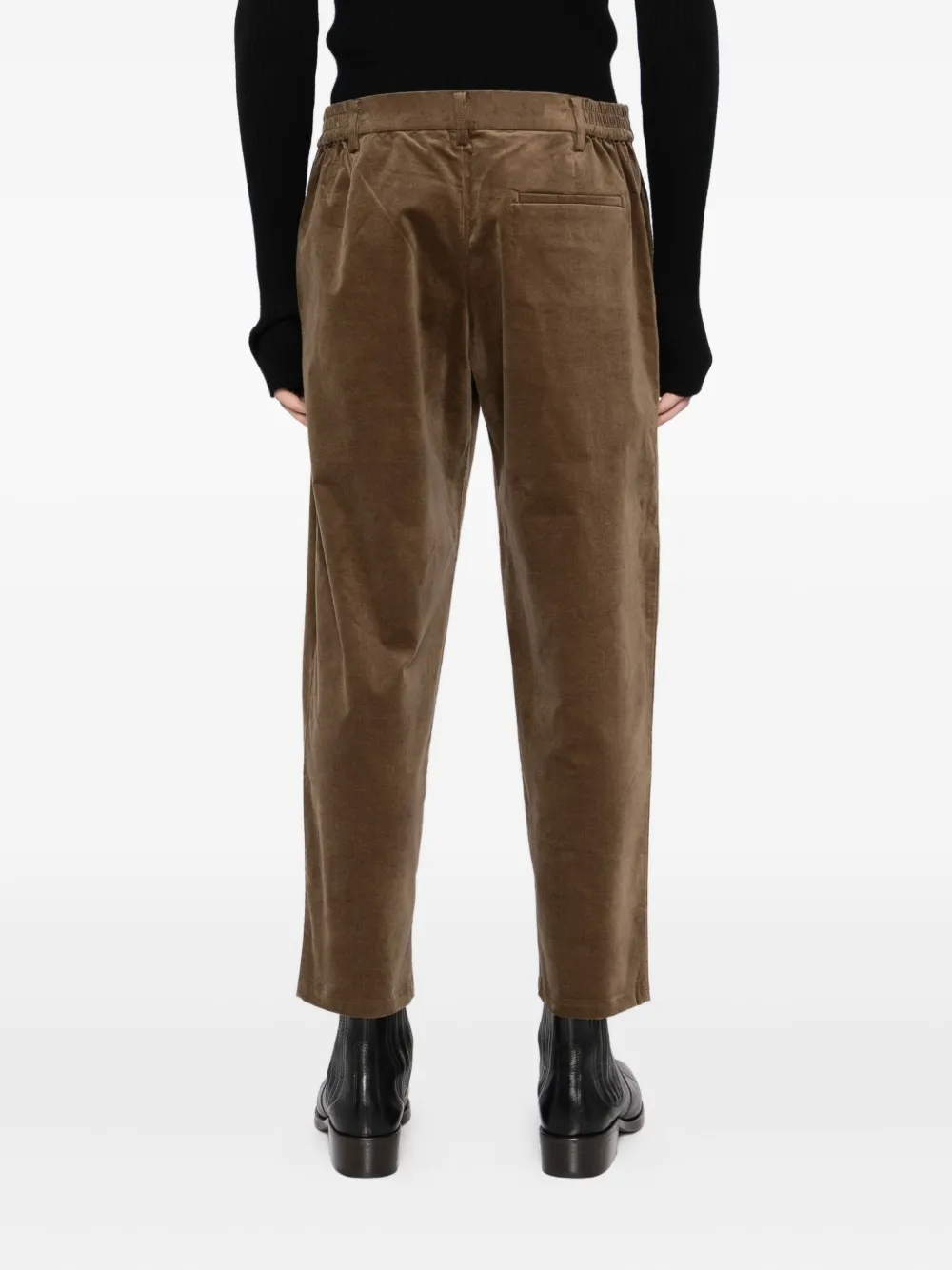 CROQUIS Straight broek Bruin