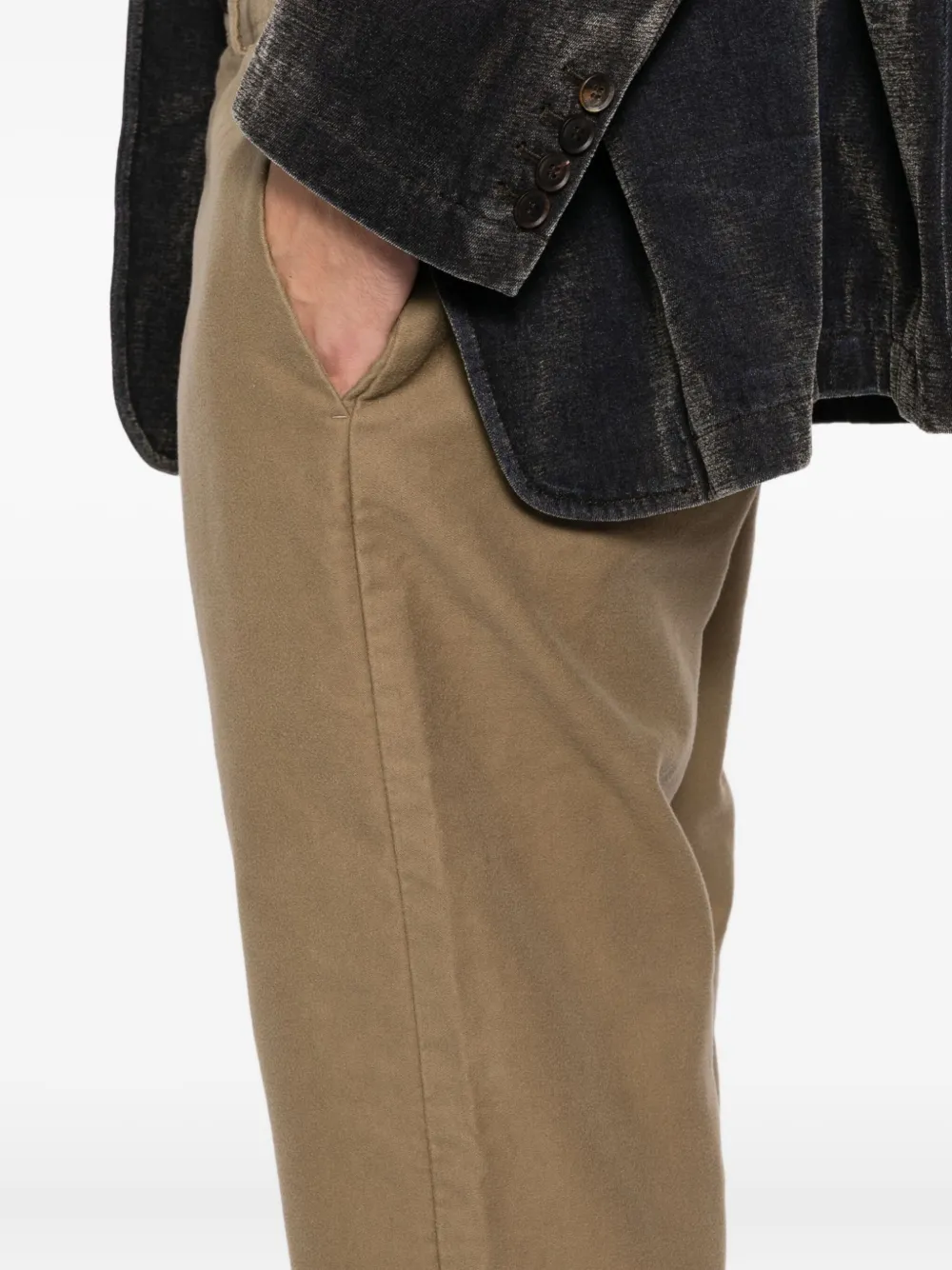 CROQUIS Straight broek Beige