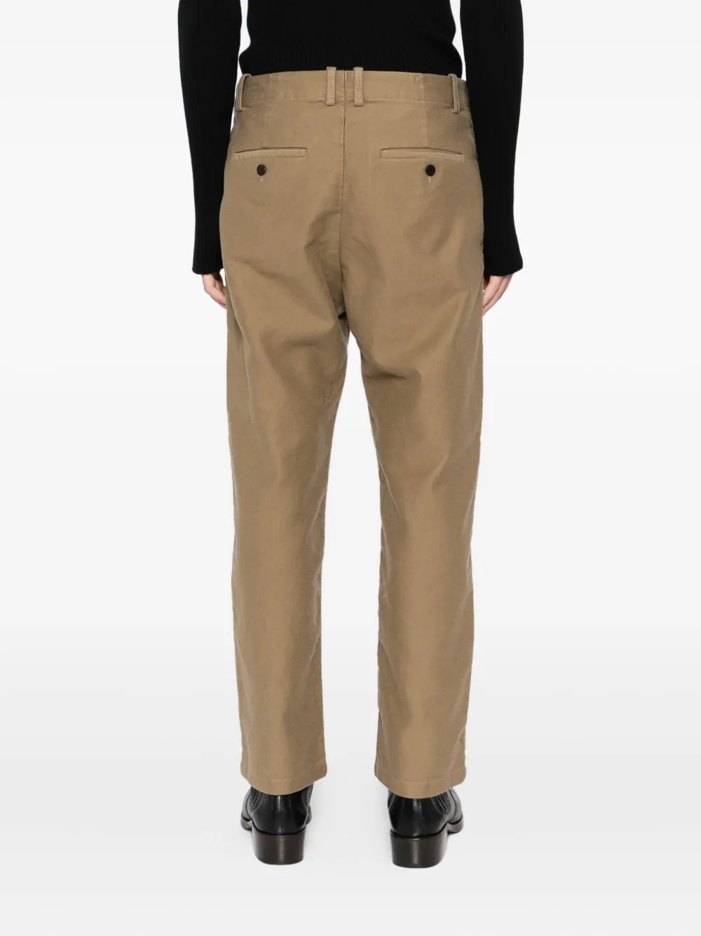 CROQUIS Straight broek Beige