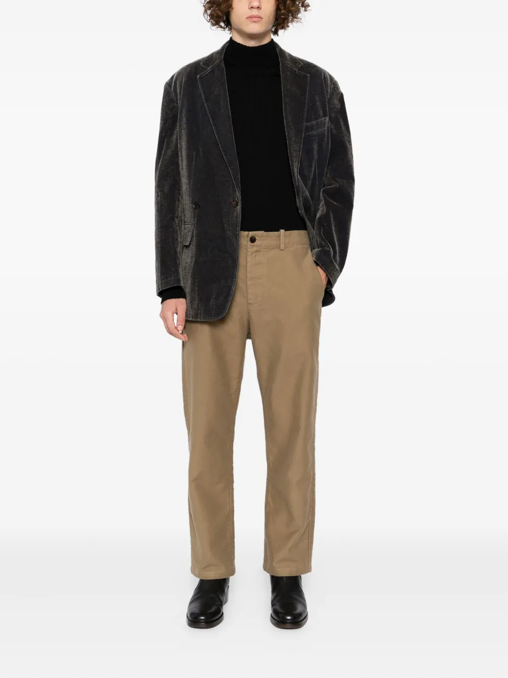 CROQUIS Straight broek - Beige