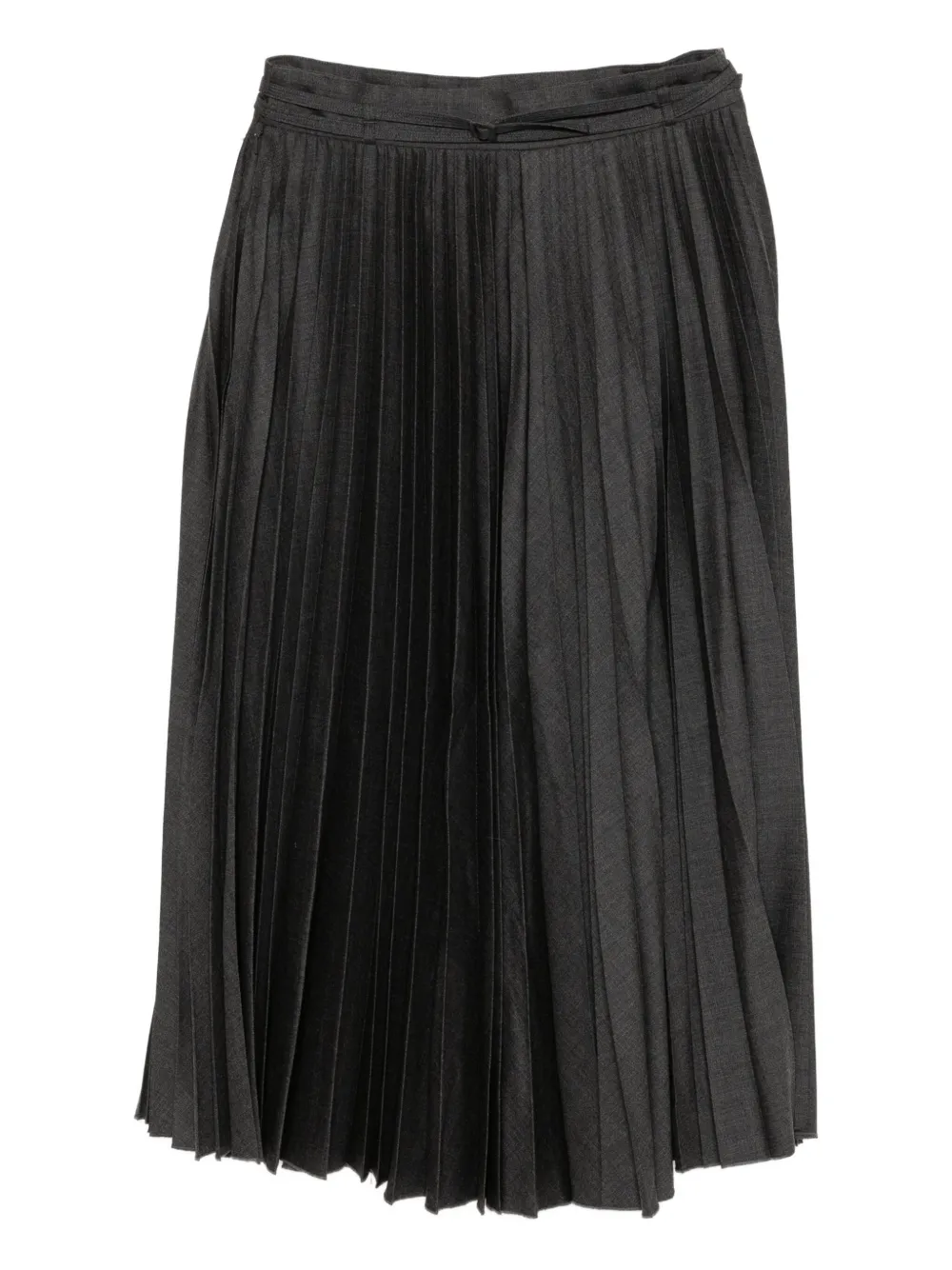 LESS wool pleated skirt | Grey | Image 1
