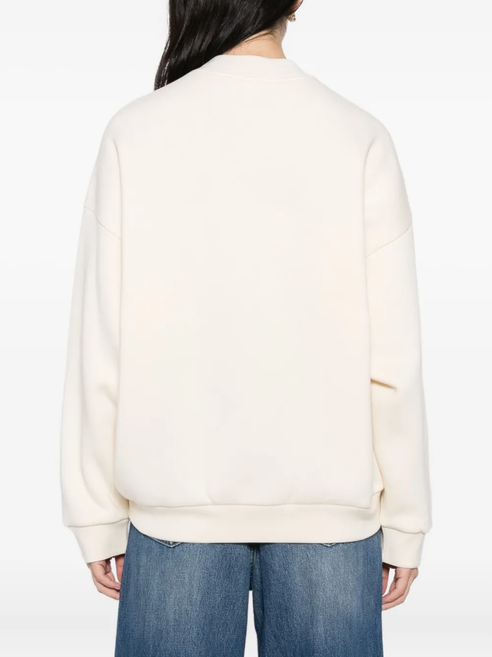 Less Logo-embossed Sweatshirt In Neutral