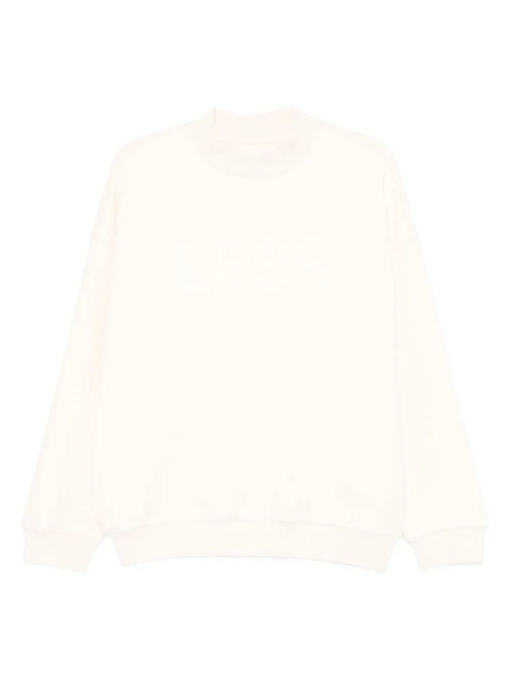 LESS logo-embossed sweatshirt | Image 1