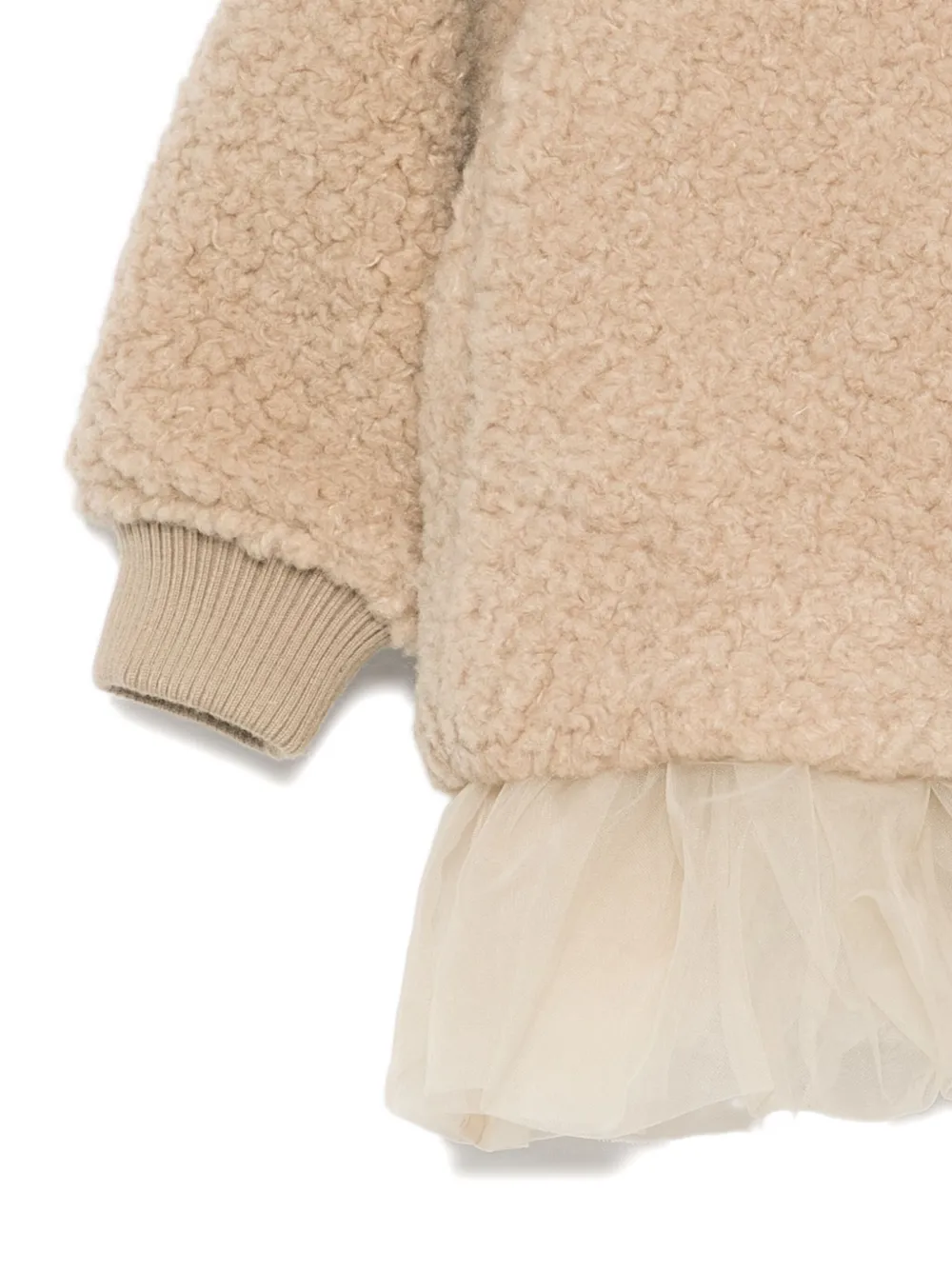 jnby by JNBY Jack met geplooide afwerking Beige