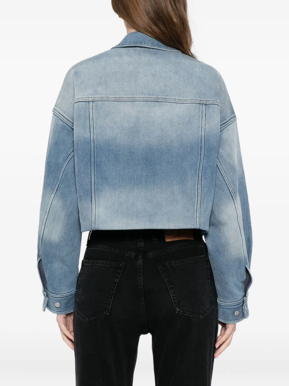 Jnby Oversized Denim Jacket In Blue