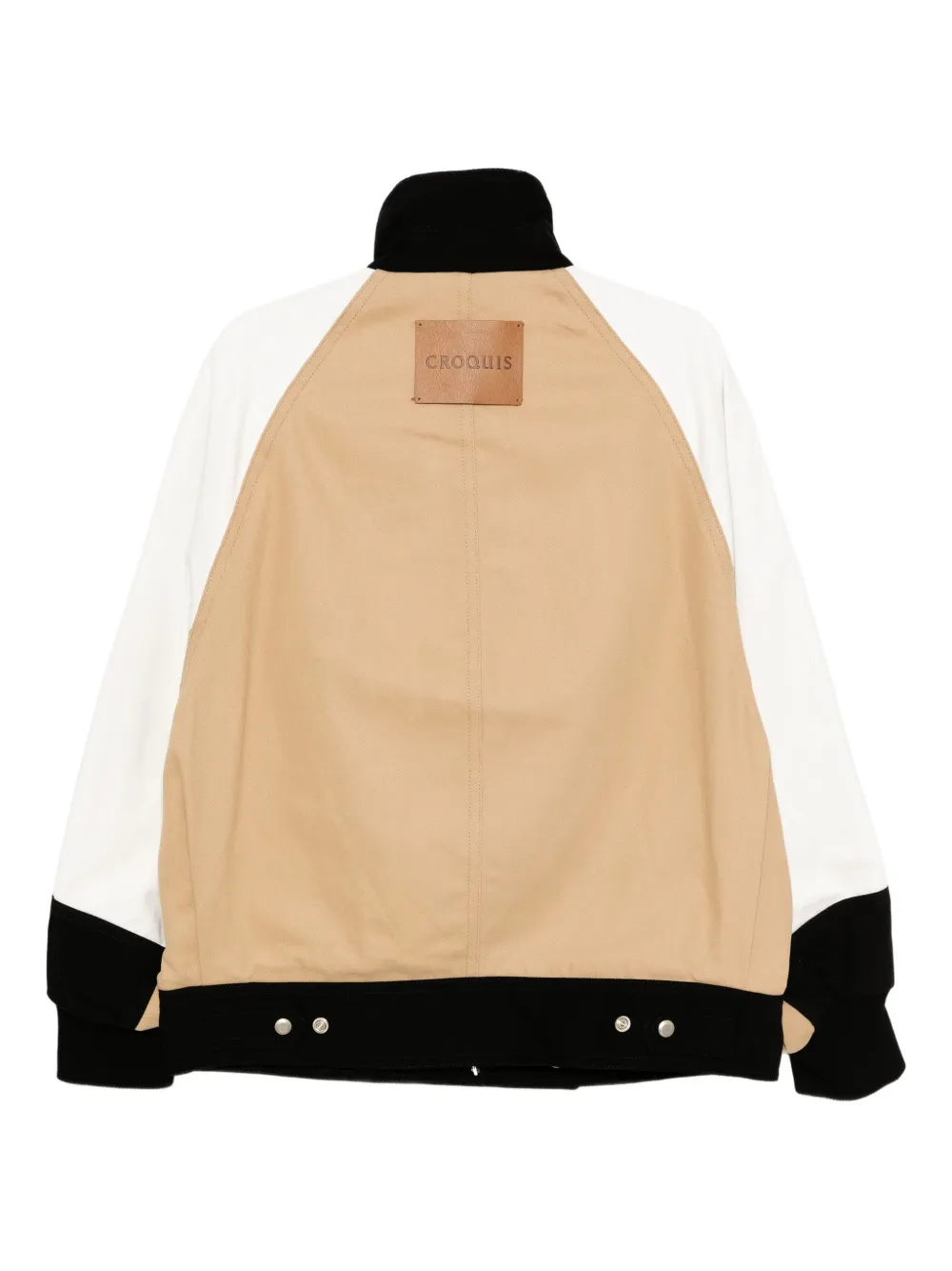 CROQUIS logo-patch jacket | Biker Jackets | Image 2