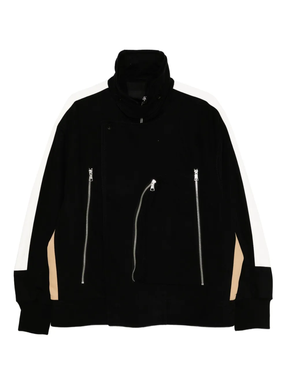 CROQUIS logo-patch jacket | Black | Image 1