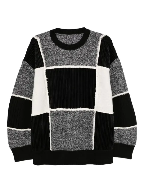 CROQUIS patchwork jumper