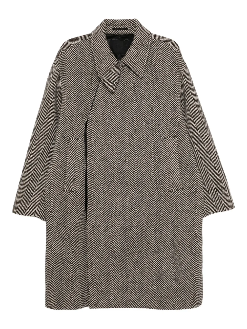 CROQUIS herringbone coat | Neutrals | Image 1