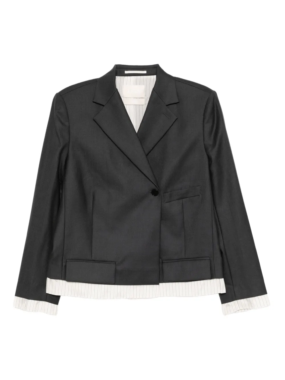 LESS layered blazer | Grey | Image 1