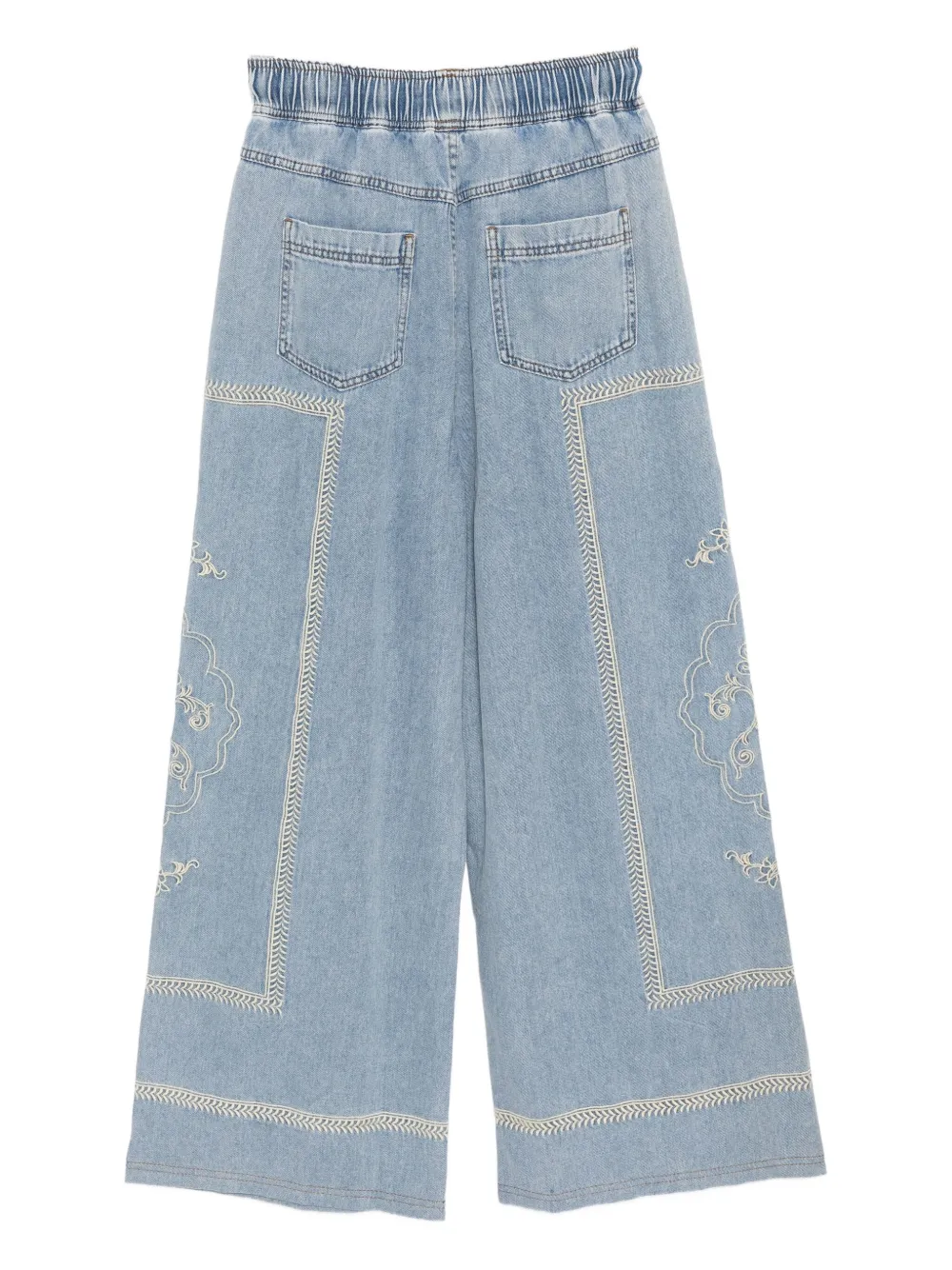 Aje Lotus jeans - Blauw