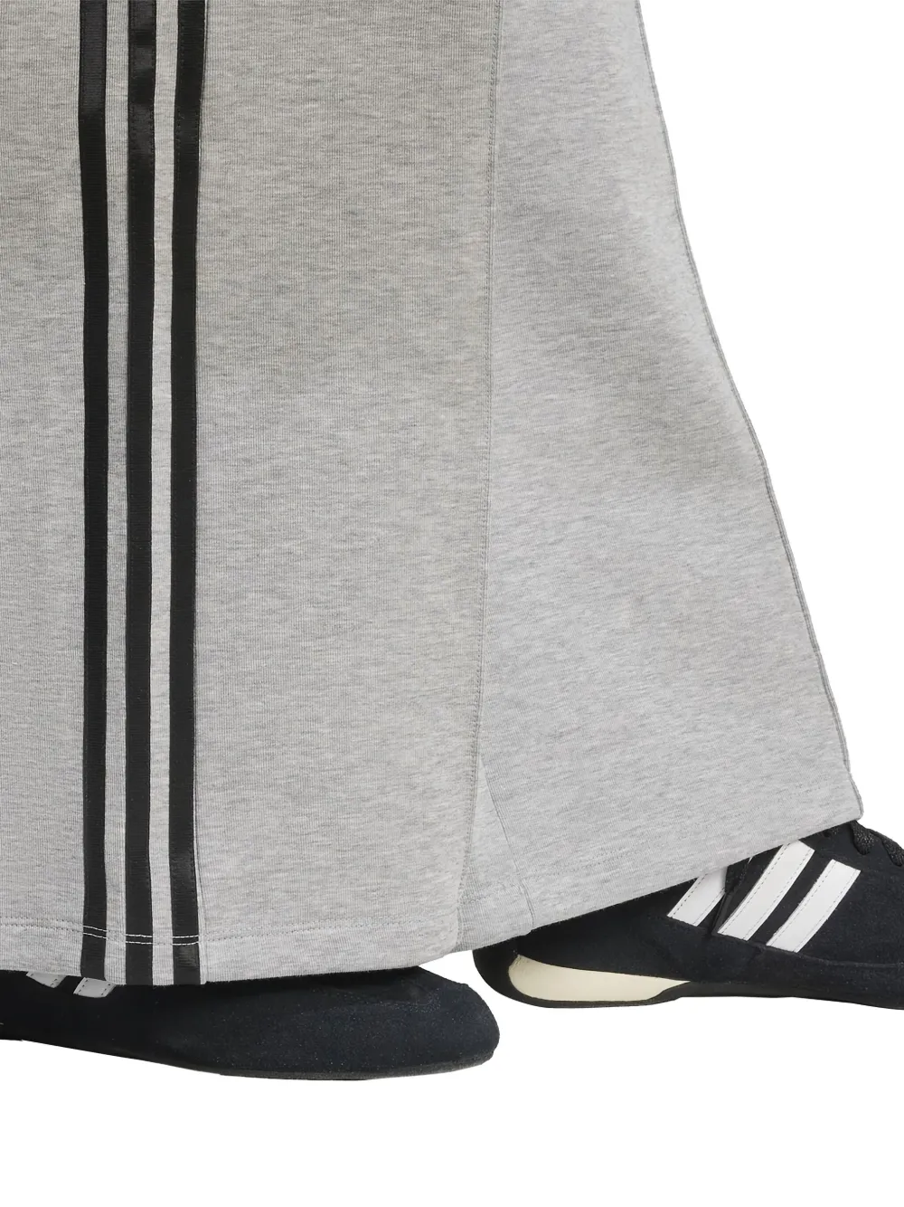 Adidas Originals Logo-embroidery Track Pants In Gray