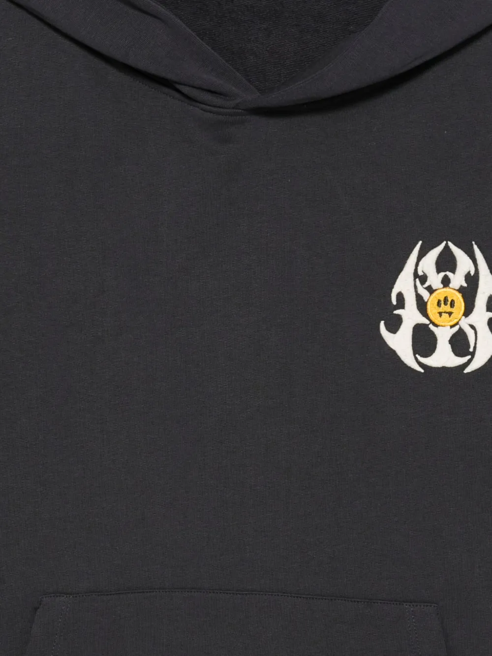 BARROW Hoodie met print Zwart