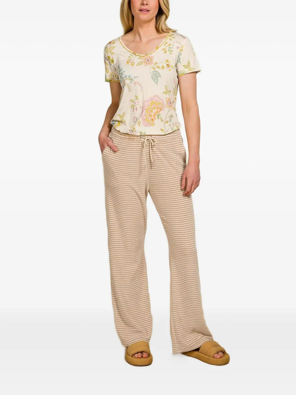  Pip Studio Toy V-neck T-shirt - Neutrals 