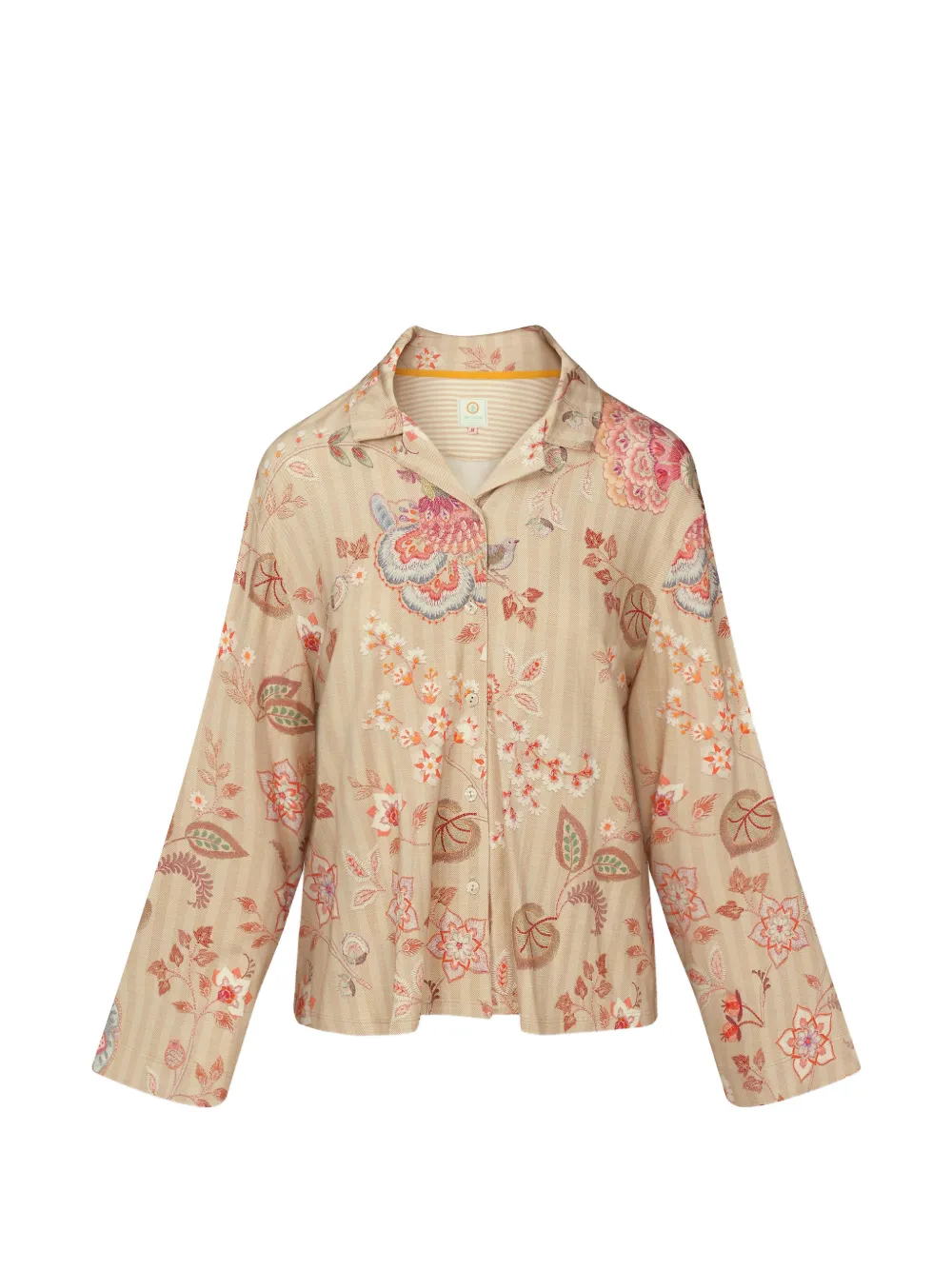 PIP STUDIO floral-print blouse - Marrone