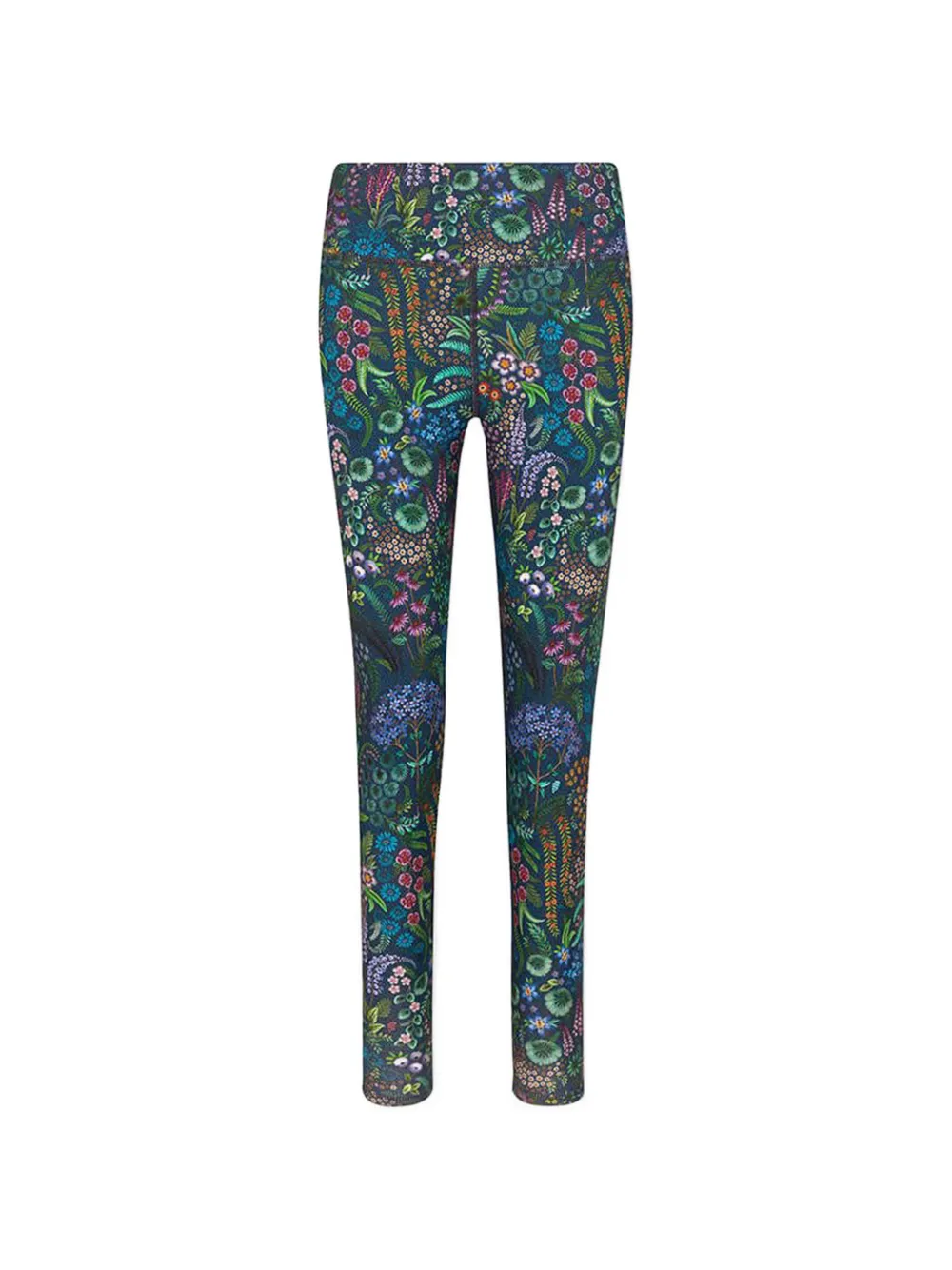 PIP STUDIO floral-print leggings - Blu