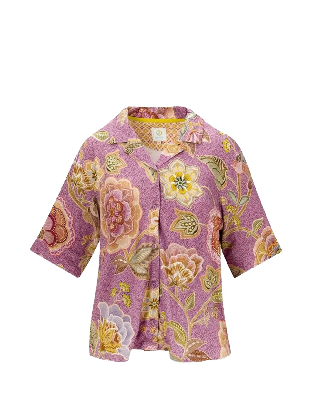 PIP STUDIO Camicia Flora - Viola