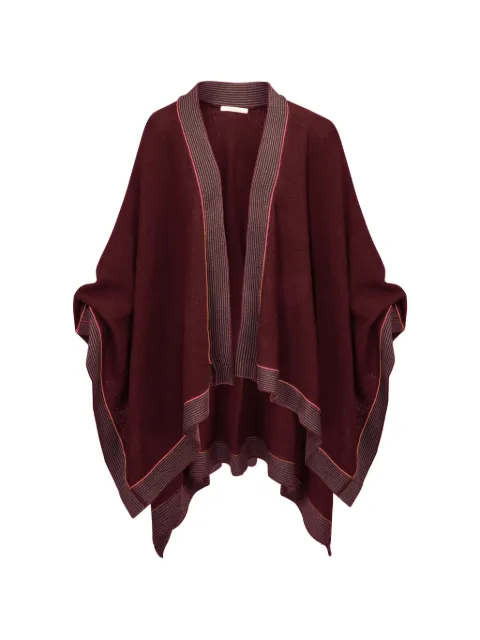 PIP STUDIO striped open-front cape