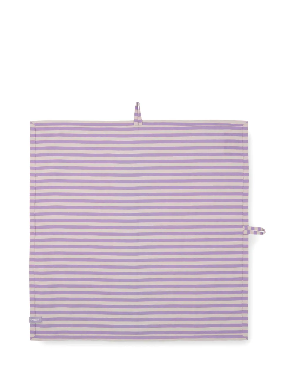  Pip Studio Striped Tea Towels (pack Of Two) - Purple 