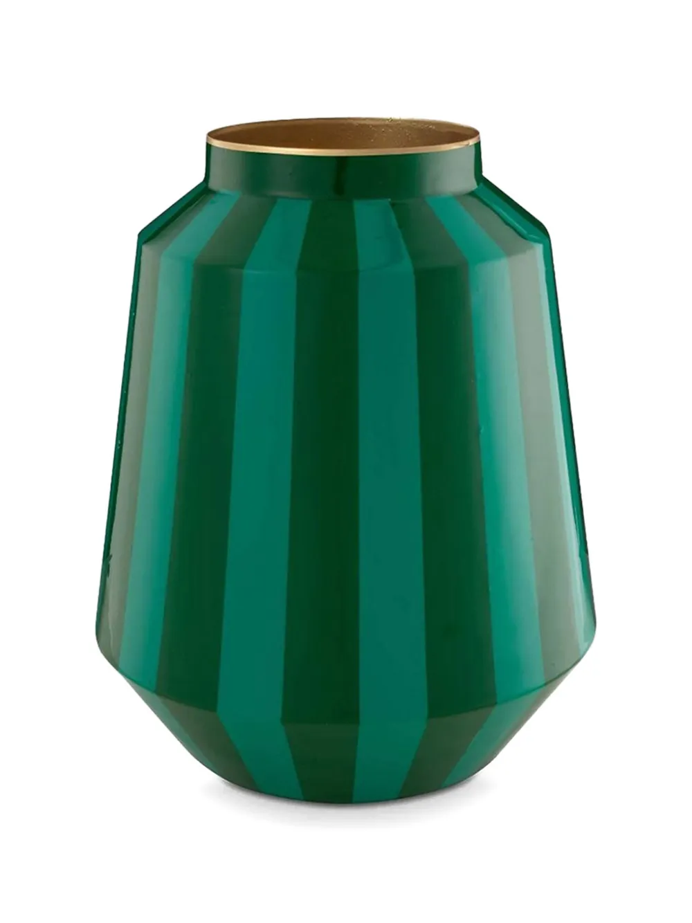 PIP STUDIO striped vase - Verde